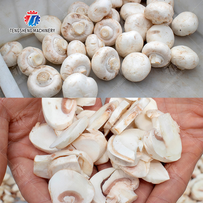 Mushroom slicer Shiitake mushrooms Cutting processing production Machine