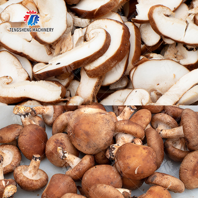 Mushroom slicer Shiitake mushrooms Cutting processing production Machine