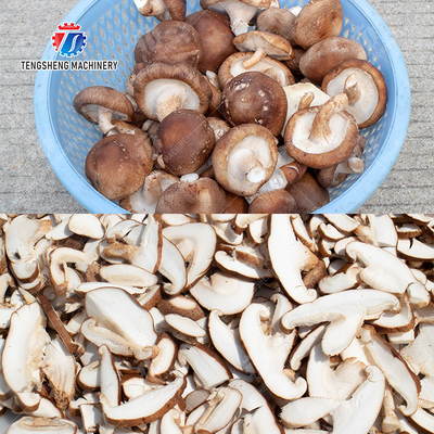 Mushroom slicer Shiitake mushrooms Cutting processing production Machine