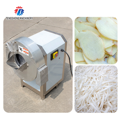 Ginger Shredder Cutting Machine Ginger Potato Carrot radish Fruit Vegetable processing production Cutting Machine