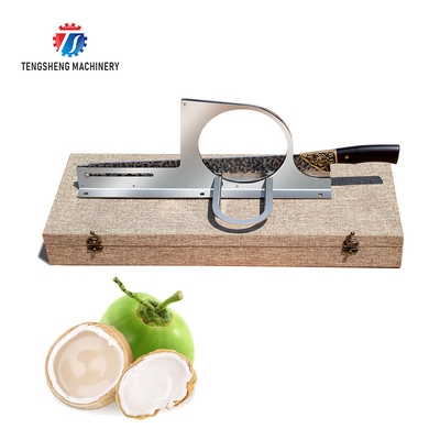2.25KG Stock manual coconut cutter desktop coconut cutter coconut cutter commercial with a coconut peeler