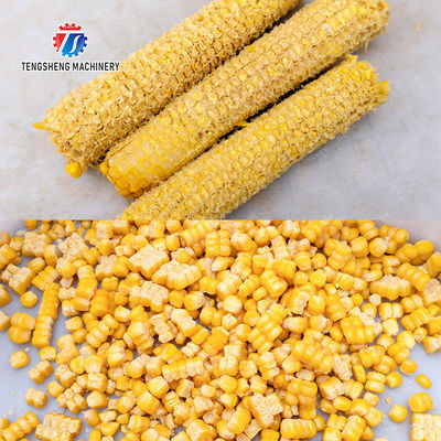 Sweet Glutinous Commercial Corn Thresher Machine Automatic Size Adjusting